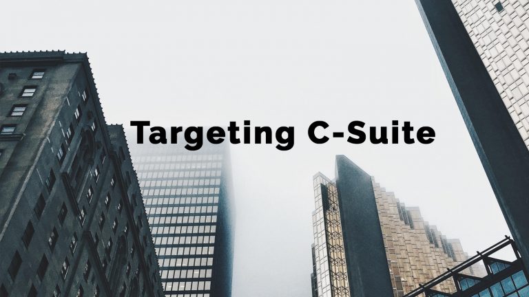 Targeting C-suite