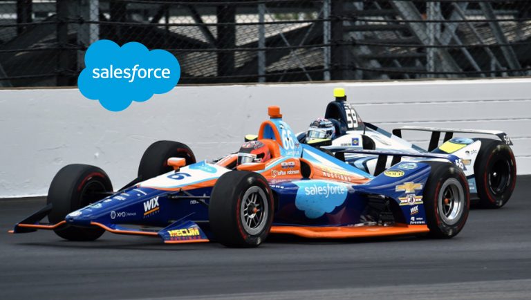 Salesforce-Sponsored Car 66 Finishes in Top-12 in Indy 500