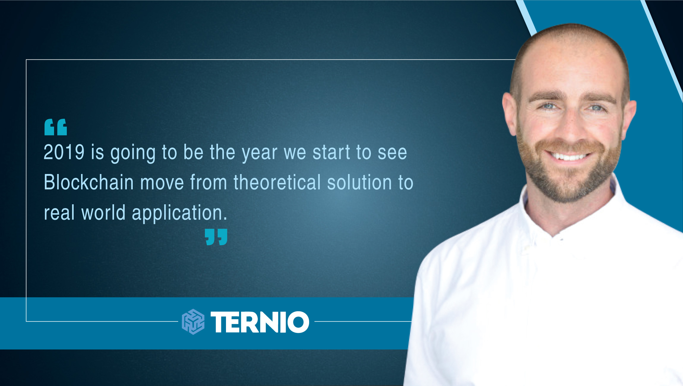 Ian Kane, Founder / COO, Ternio