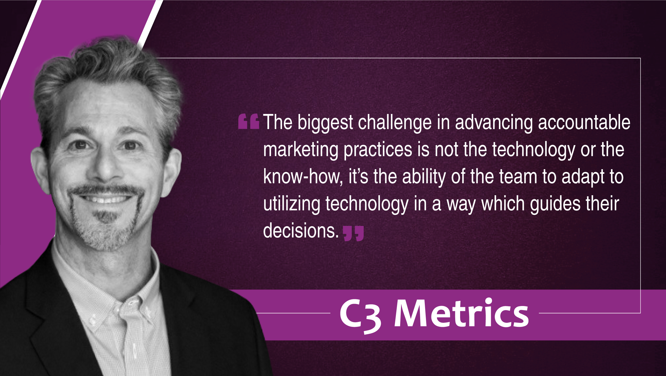 Jeff Greenfield, COO, C3 Metrics