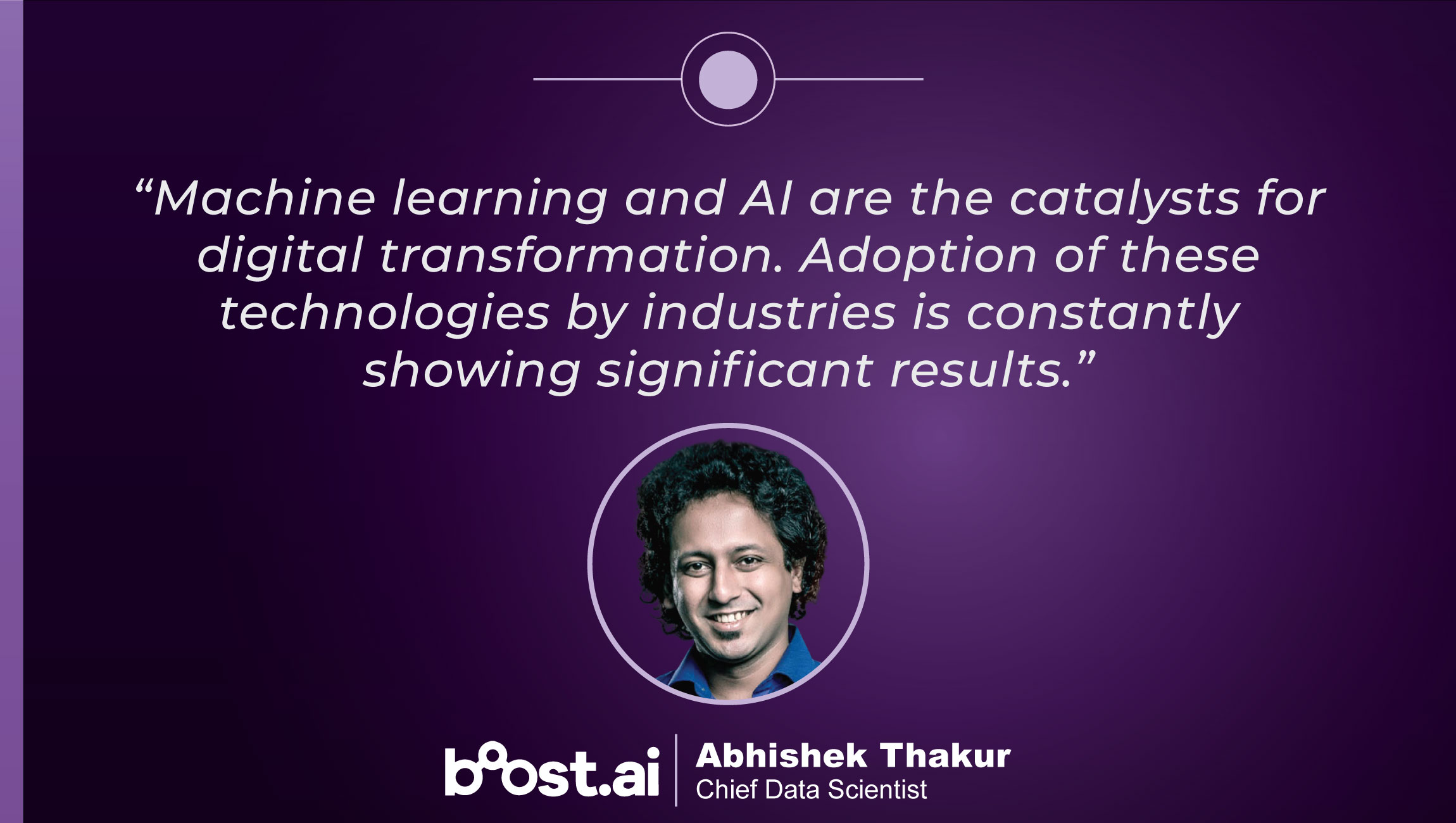 TechBytes with Abhishek Thakur, Chief Data Scientist at boost.ai