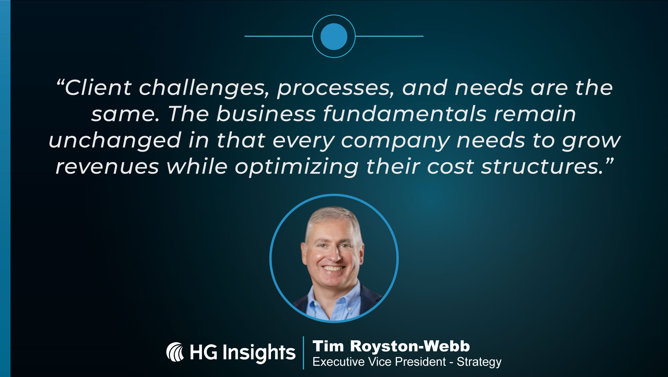 TechBytes with Tim Royston-Webb, Executive Vice President - Strategy at HG Insights