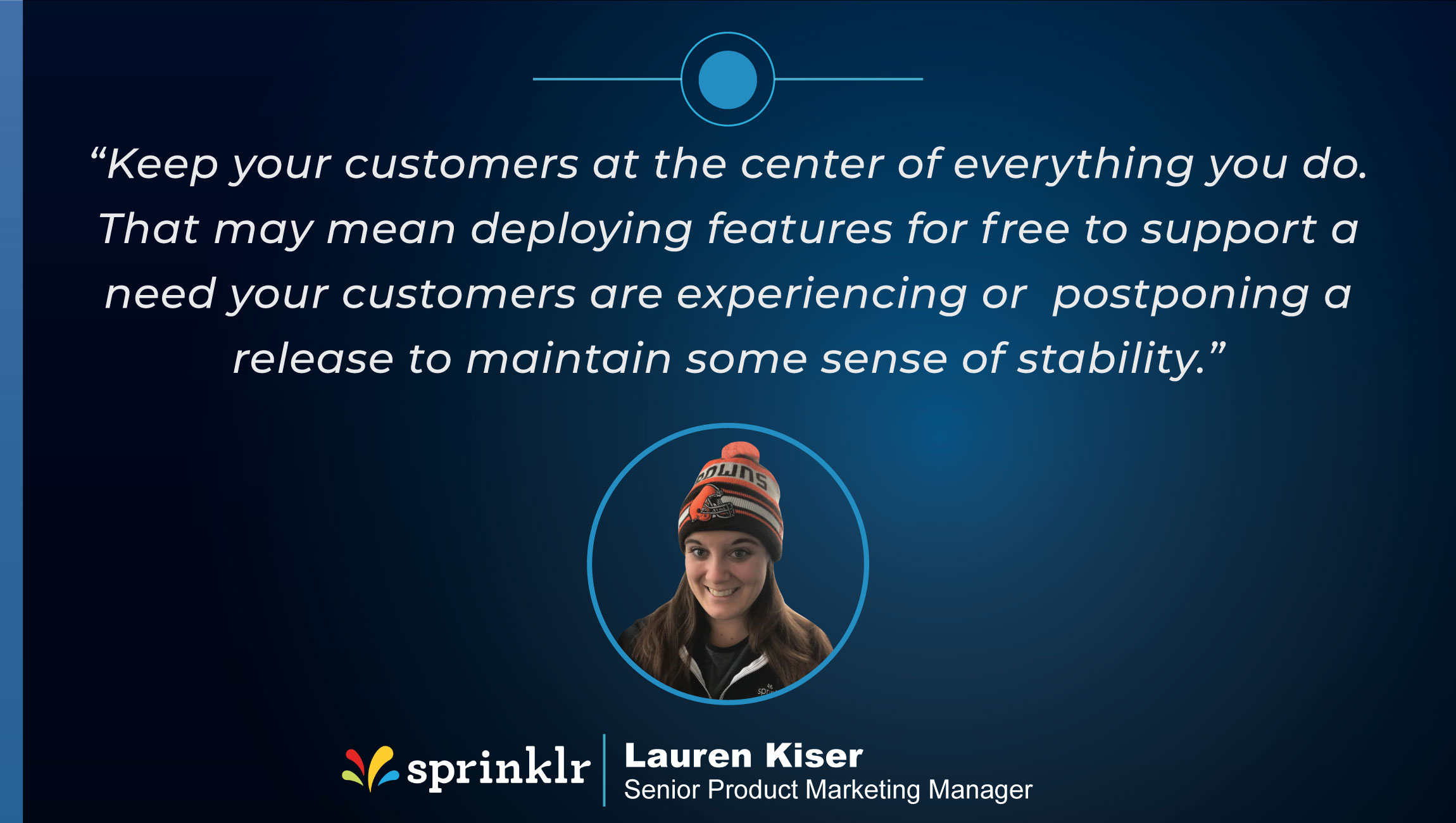 TechBytes with Lauren Kiser, Senior Product Marketing Manager at Sprinklr