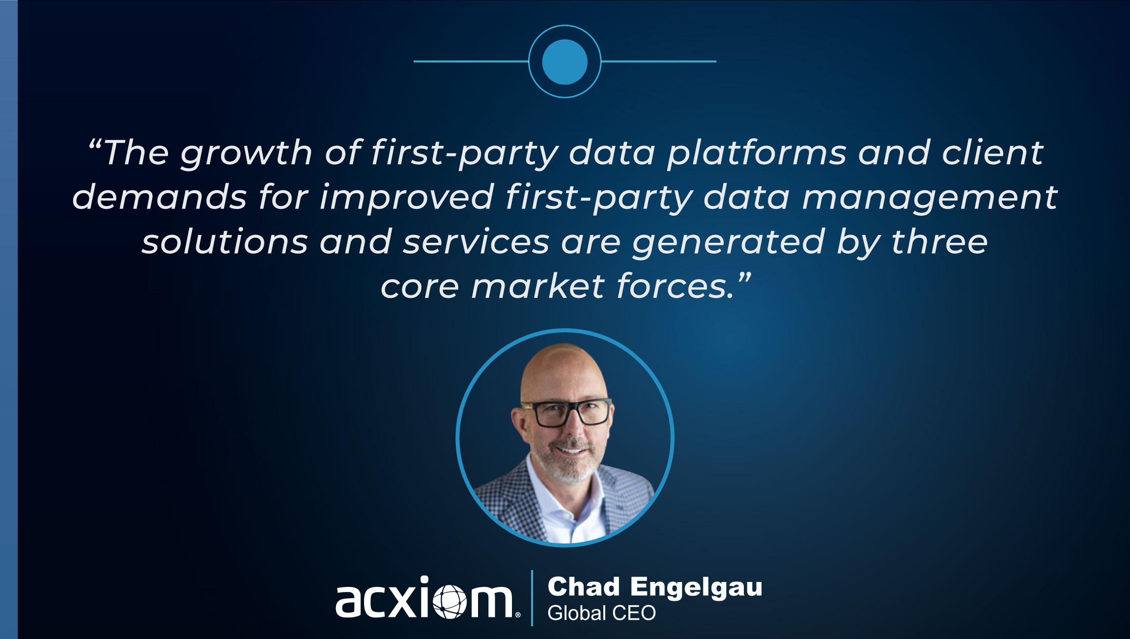 TechBytes with Chad Engelgau, CEO at Acxiom