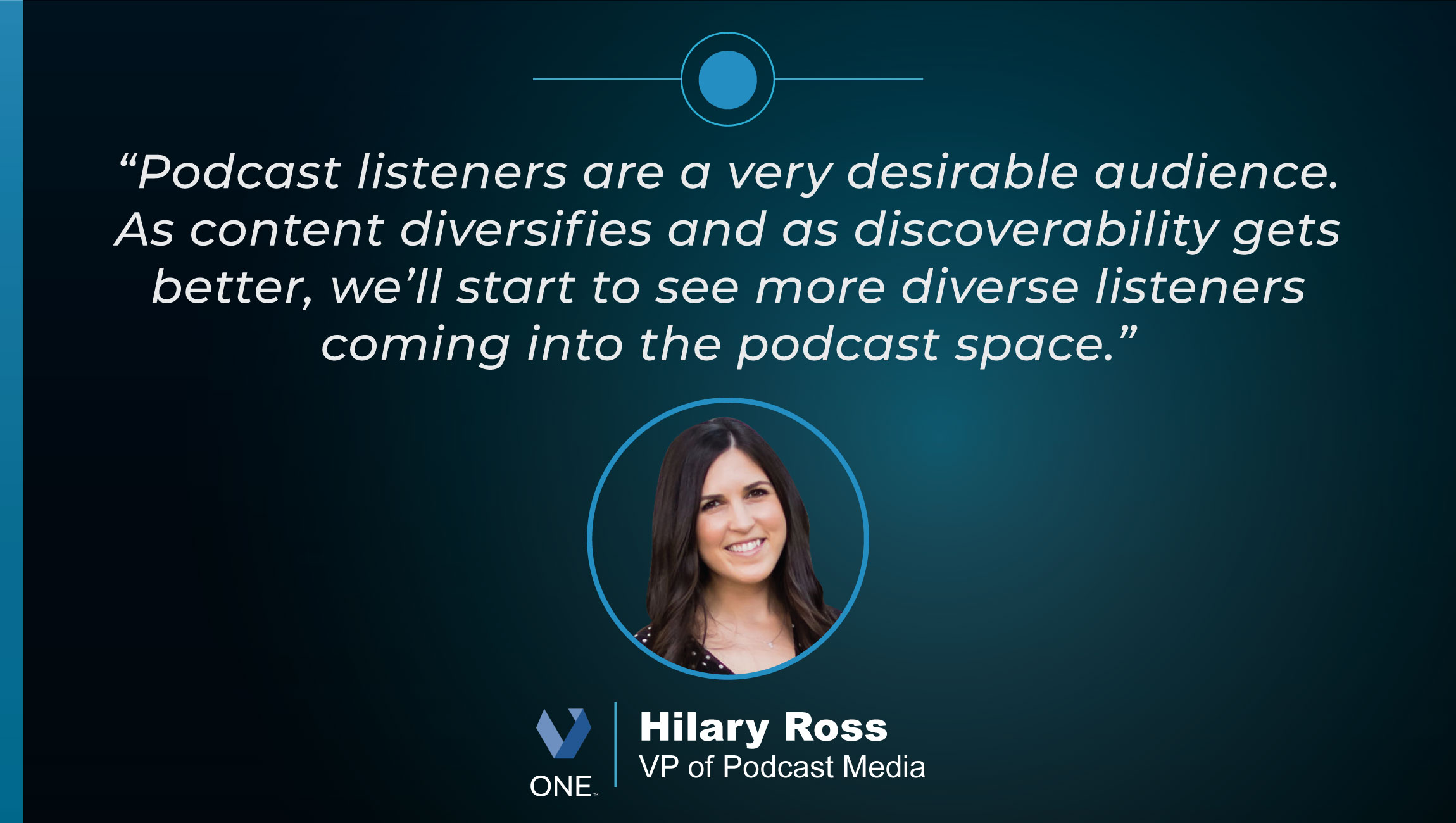 TechBytes with Hilary Ross, VP of Podcast Media at Veritone One