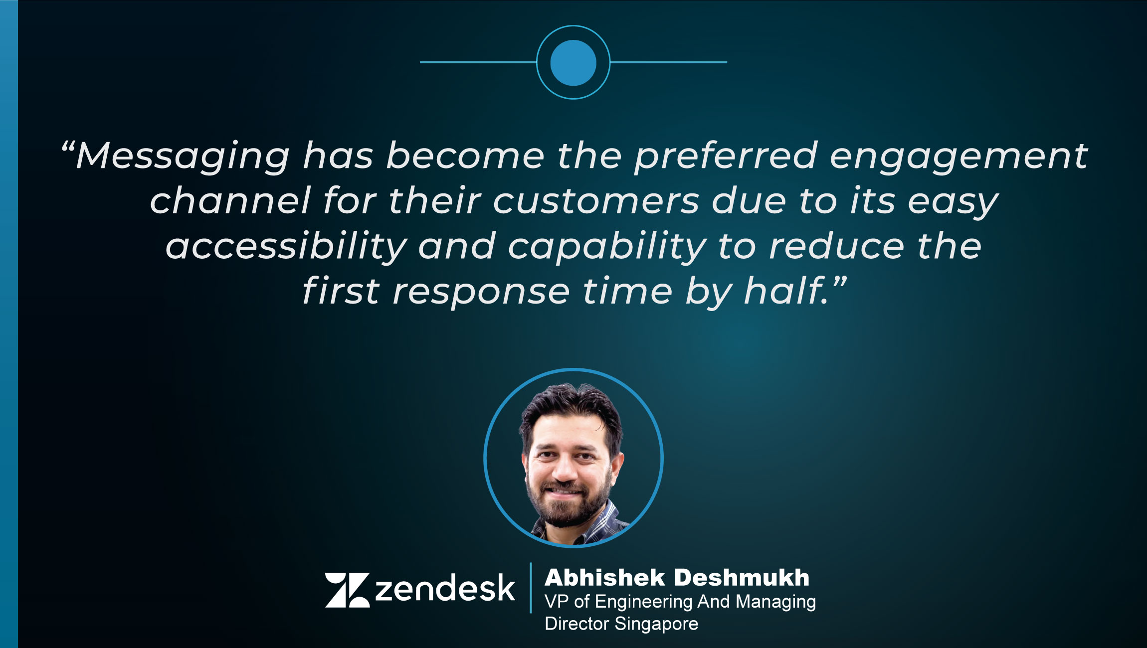 TechBytes with Abhishek Deshmukh, VP of Engineering & MD at Zendesk