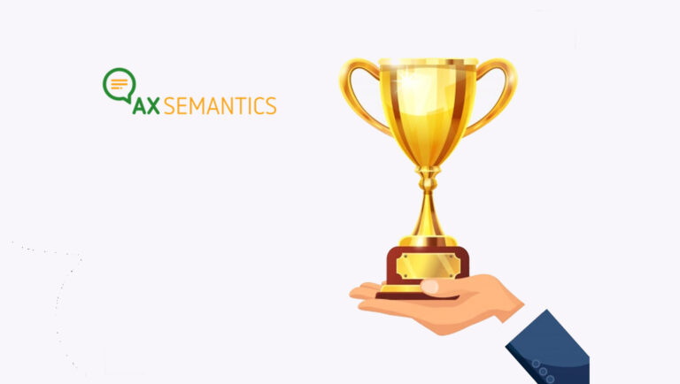 AX Semantics Wins Gold for Best Business Technology Solution - AI and Machine Learning in the 2021 Stevie International Business Awards