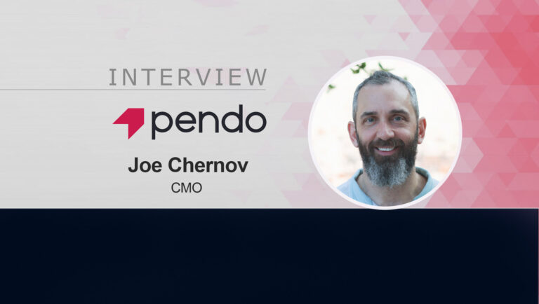 MarTech Interview with Joe Chernov, CMO at Pendo