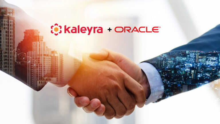 Kaleyra Extends Oracle Partnership to Leverage Oracle Cloud