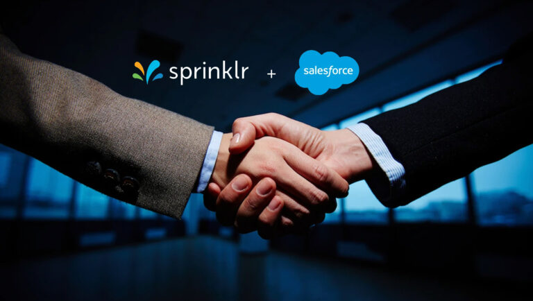 Sprinklr Teams With Salesforce To Unify CXM and CRM