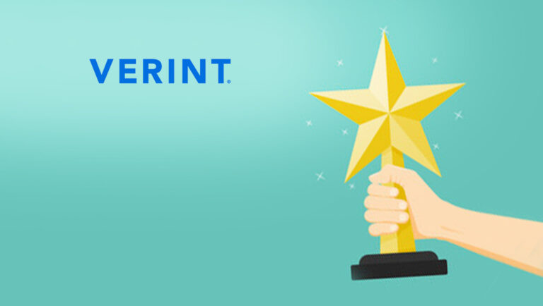 Verint Da Vinci AI Wins Artificial Intelligence Breakthrough Award for “Best Overall AI Platform”