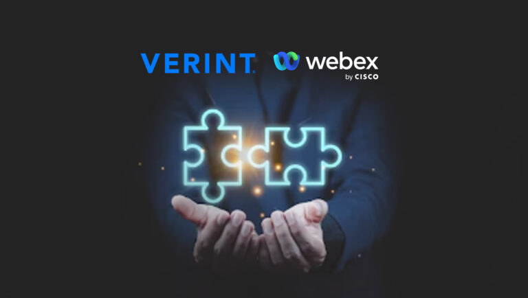 Verint Open Platform Expands Integration with Webex by Cisco